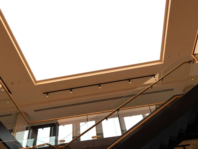Acciona Head Office in South Melbourne after the two-level office fit-out